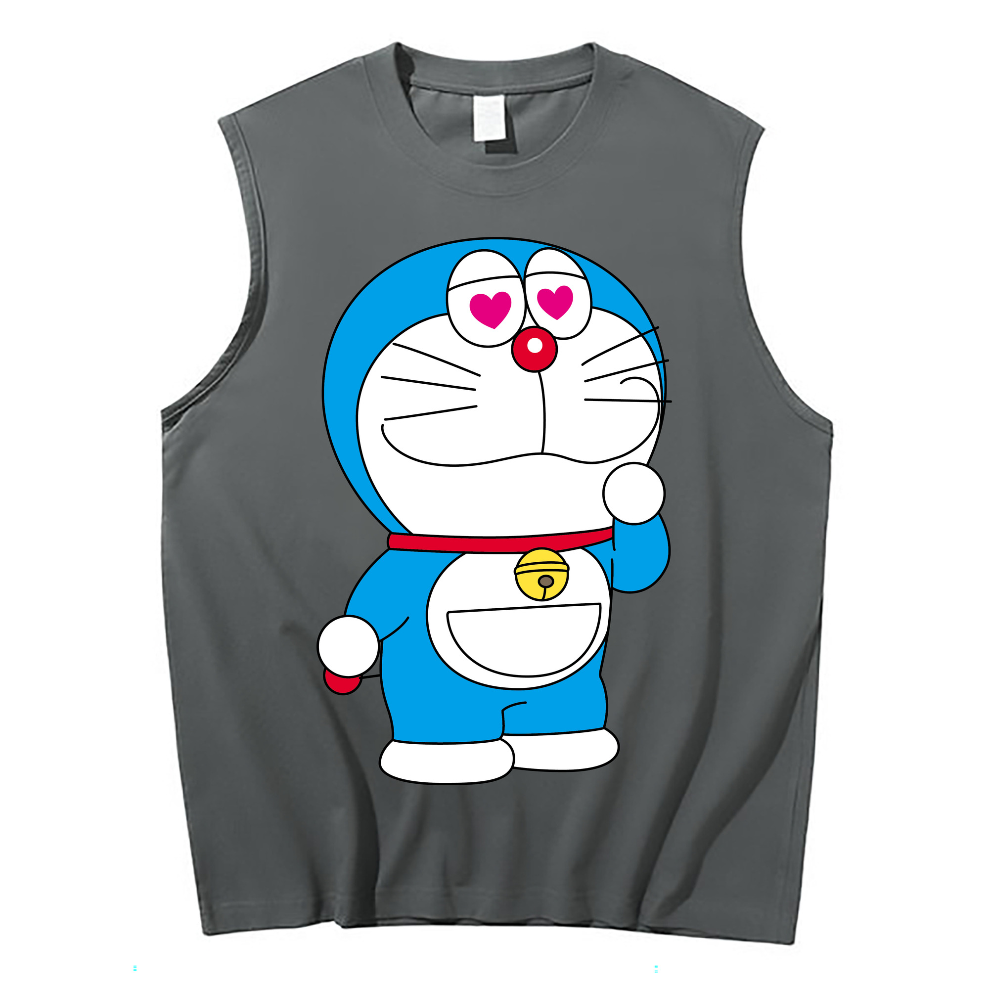 （画像用） ドラえもん Doraemon コットン100％タンクトップ（フロントプリント）